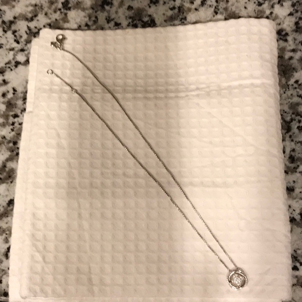 David Yurman diamond necklace